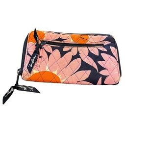 Vera Bradley pink sunflower loves me wallet